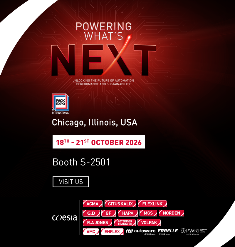 See ACMA advanced packaging solutions at PACK EXPO with Free Registration