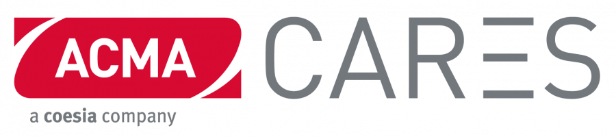 Acma cares logo
