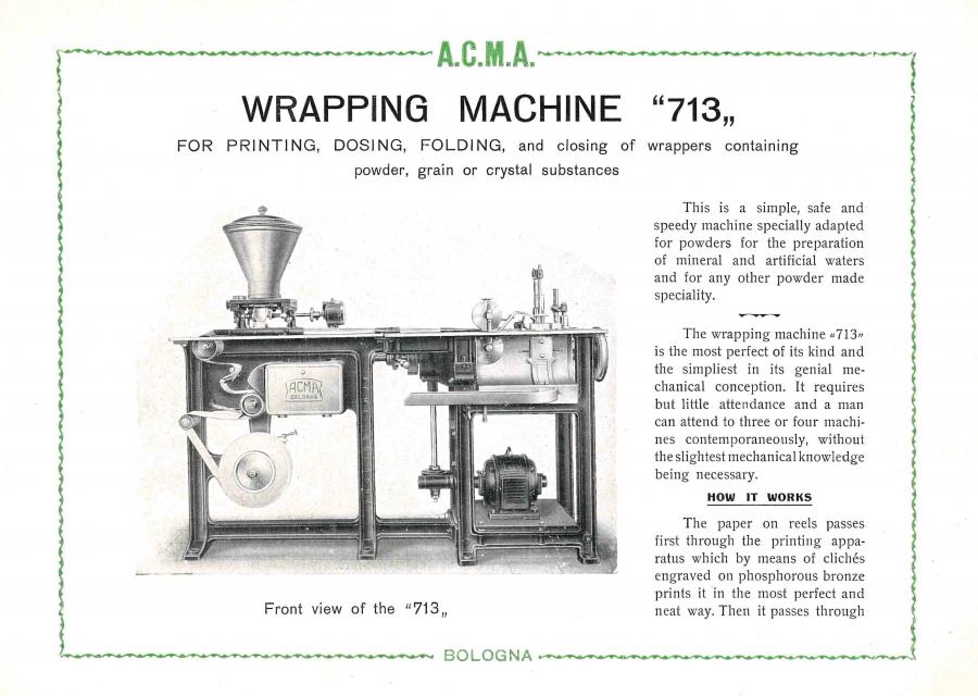 ACMA wrapping machine