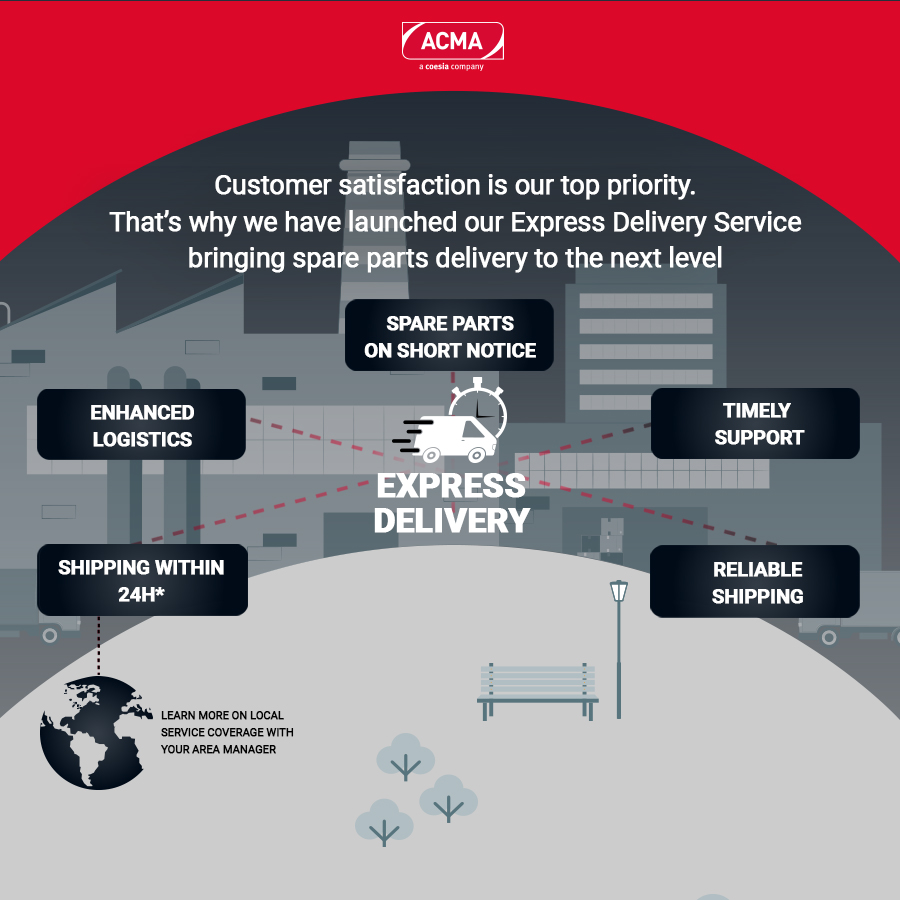 ACMA Express Delivery — the premium spare parts delivery service ...