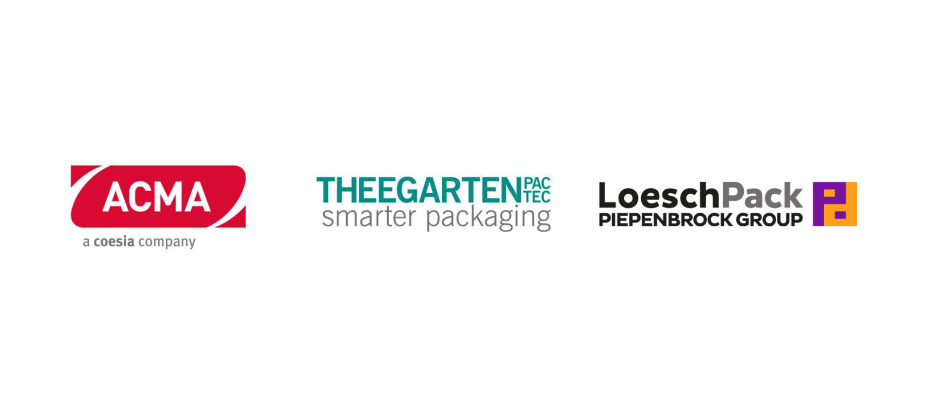 ACMA S.P.A., THEEGARTEN-PACTEC GMBH & CO KG AND LOESCH VERPACKUNGSTECHNIK + CO. KG GMBH