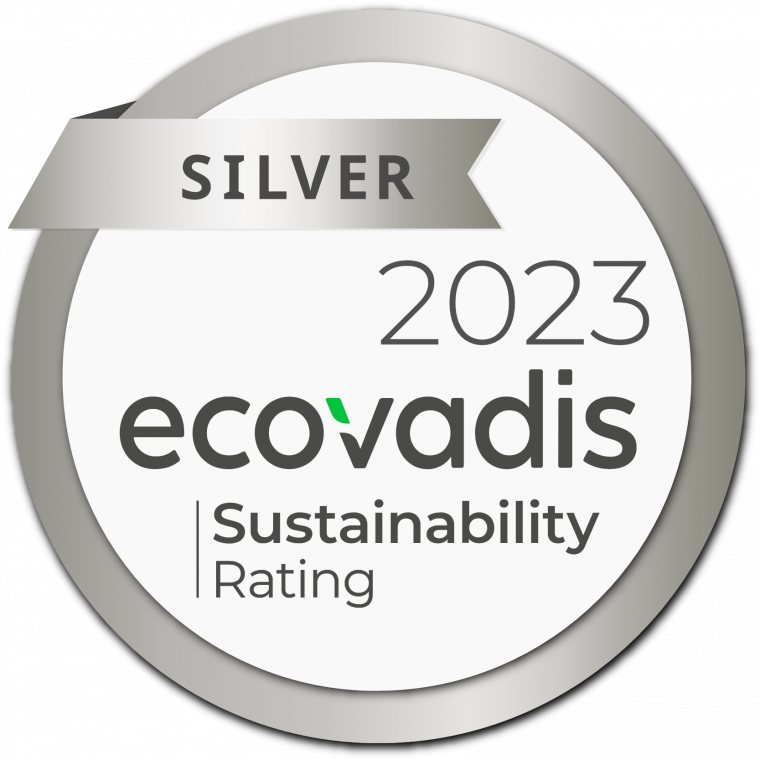 Ecovadis silver medal 2023