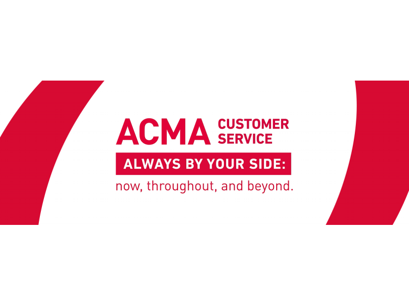 ACMA Customer Service: always by your side