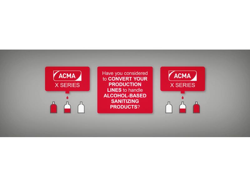 ACMA X Series - filling machine